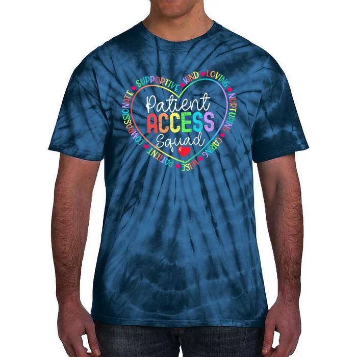 Patient Access Squad Specialist Rainbow Appreciation Tie-Dye T-Shirt