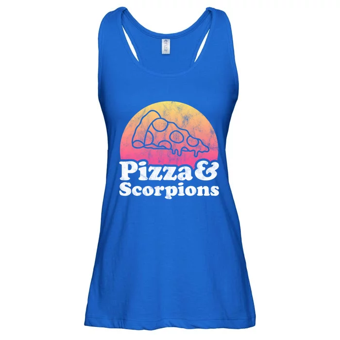 Pizza And Scorpions Or Scorpion Gift Ladies Essential Flowy Tank