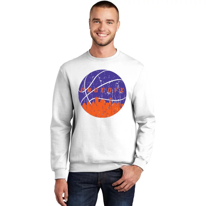 Phoenix Arizona State Love Basketball Vintage Design Sweatshirt