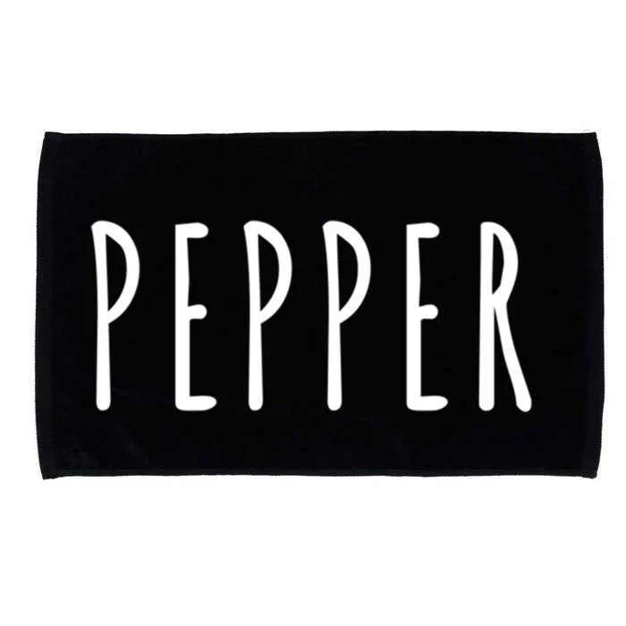 Pepper And Salt Carnival Halloween Costume Gift Microfiber Hand Towel