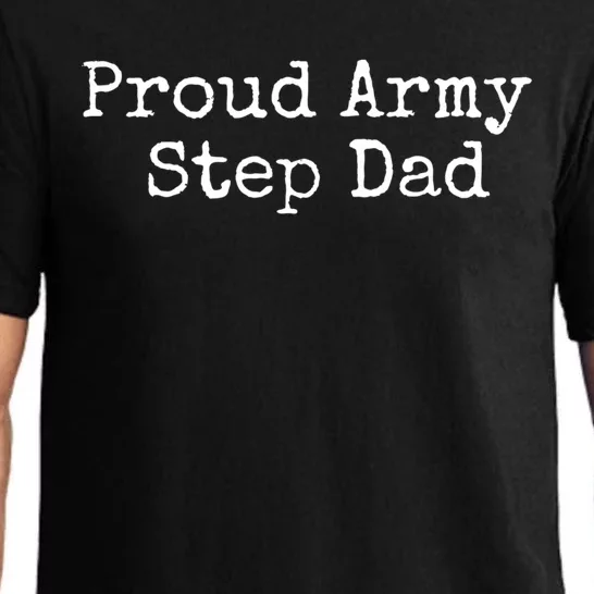 Proud Army Step Dad Gift Pajama Set