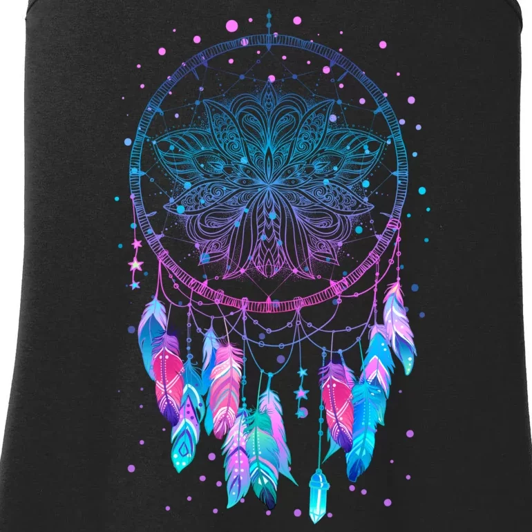 Pastel Dream Catcher Ladies Essential Tank