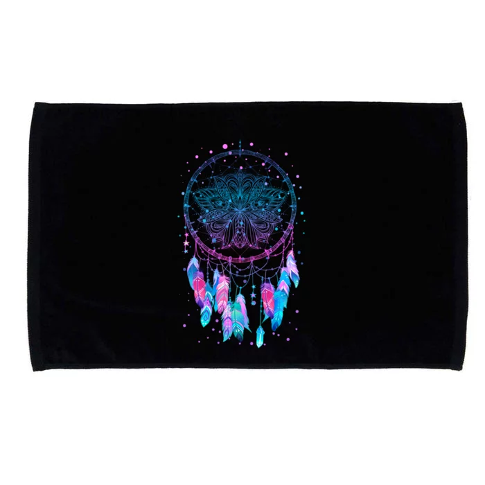 Pastel Dream Catcher Microfiber Hand Towel