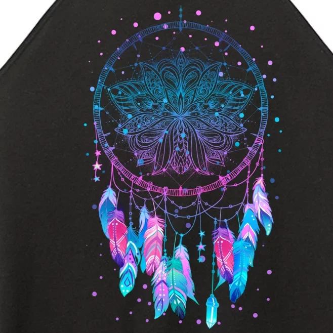 Pastel Dream Catcher Women’s Perfect Tri Rocker Tank