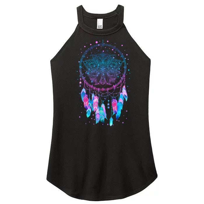 Pastel Dream Catcher Women’s Perfect Tri Rocker Tank