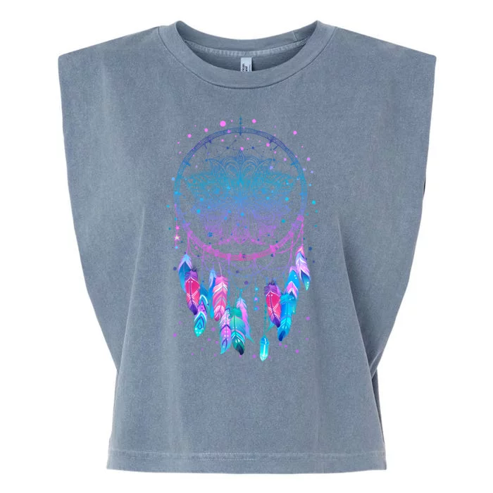 Pastel Dream Catcher Garment-Dyed Women's Muscle Tee