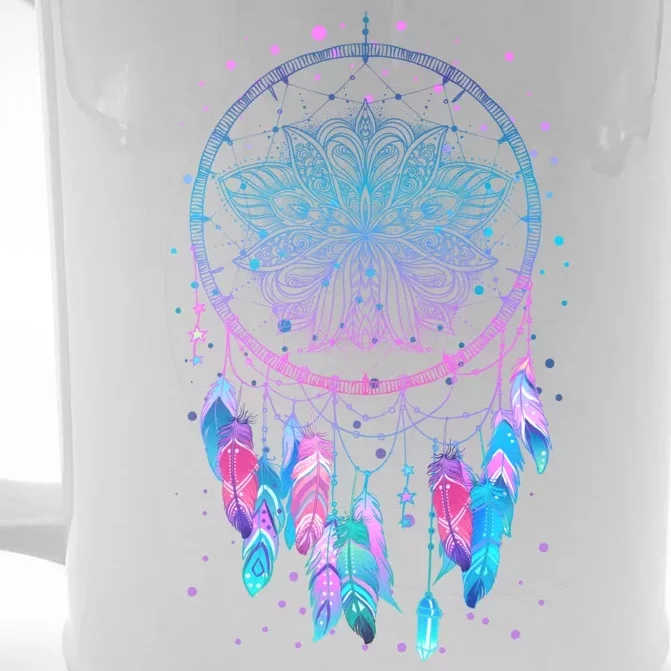 Pastel Dream Catcher Front & Back Beer Stein