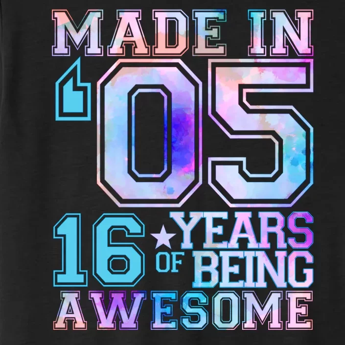 Pastel Made In '05 2005 16 Years of Being Awesome Birthday ChromaSoft Performance T-Shirt