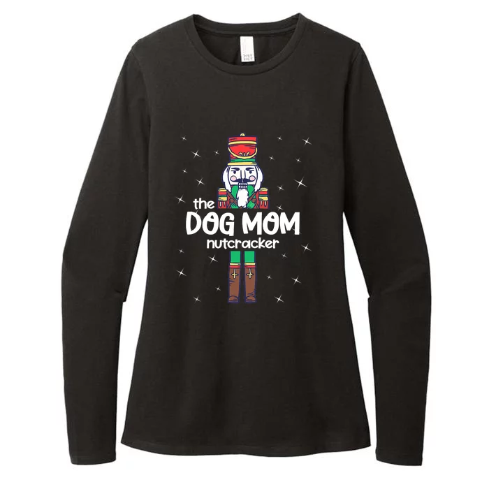 Pet All The Dogs Nutcracker Matching Family Christmas Pajama Womens CVC Long Sleeve Shirt