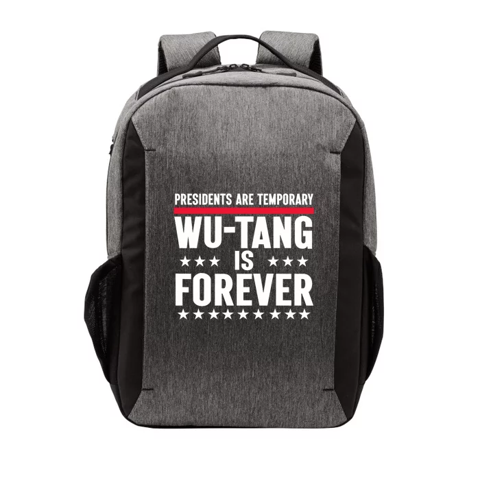 Presidents Are Temporary Is Forever 2024 Funny Blue Vector Backpack