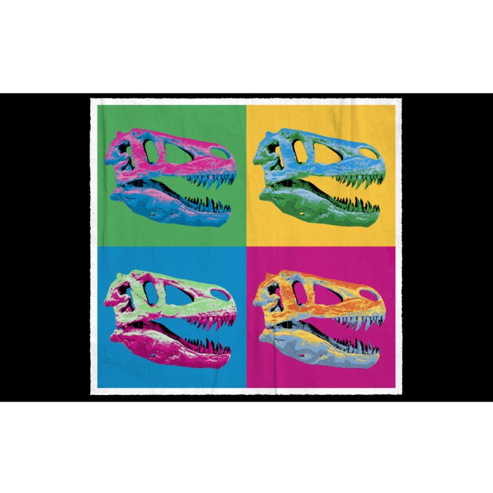 Pop Art TRex Skeleton Tyrannosaurus Rex Bumper Sticker