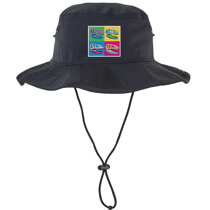 Pop Art TRex Skeleton Tyrannosaurus Rex Legacy Cool Fit Booney Bucket Hat