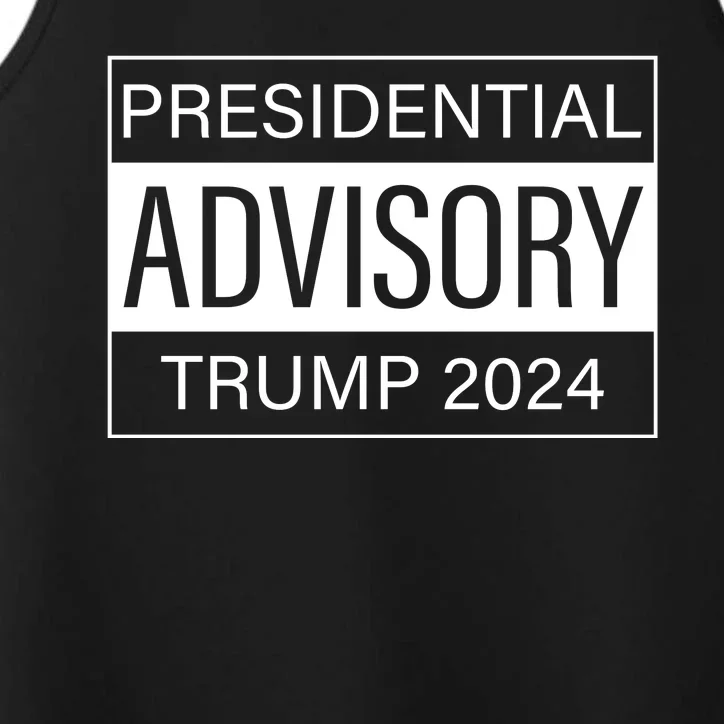 Presidential Advisory Trump 2024 Performance Tank