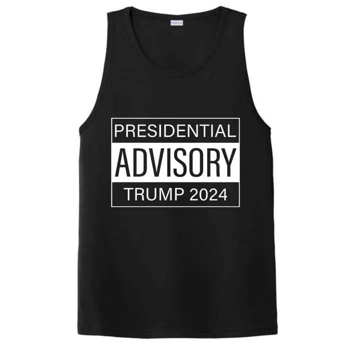 Presidential Advisory Trump 2024 Performance Tank