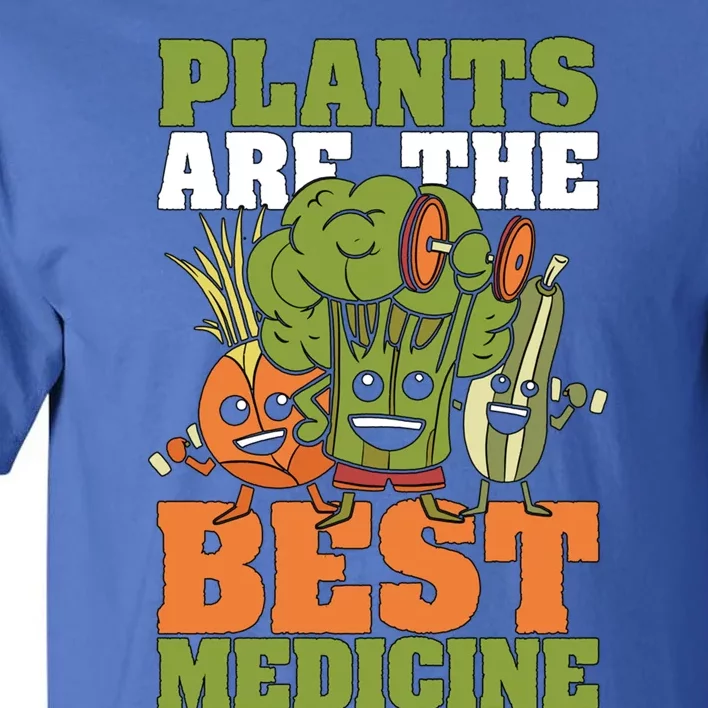 Plants Are The Best Vegan Lifestyle Vegetable Lover Veganism Gift Tall T-Shirt