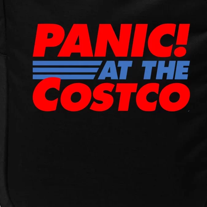 Panic At The Costco Funny Meme Impact Tech Backpack