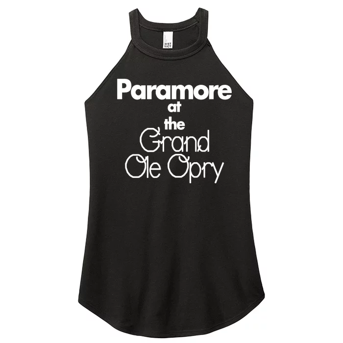 P.A.R.A.M.O.R.E At The Grand Ole Opry. Women’s Perfect Tri Rocker Tank