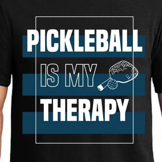 Pickleball As Therapy Hobby Sports Dinking Gift Pajama Set