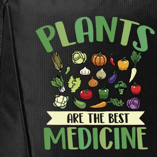 Plants Are The Best Medicine Meaningful Gift City Backpack