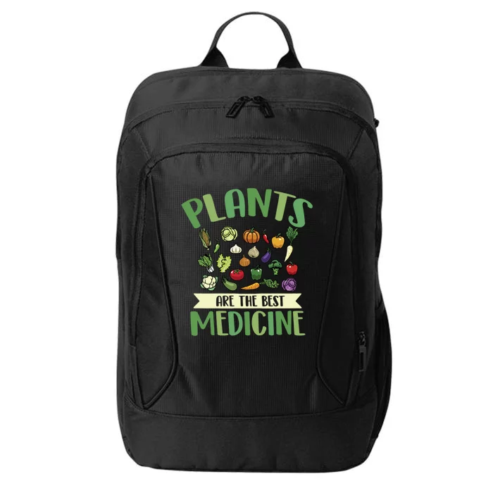 Plants Are The Best Medicine Meaningful Gift City Backpack