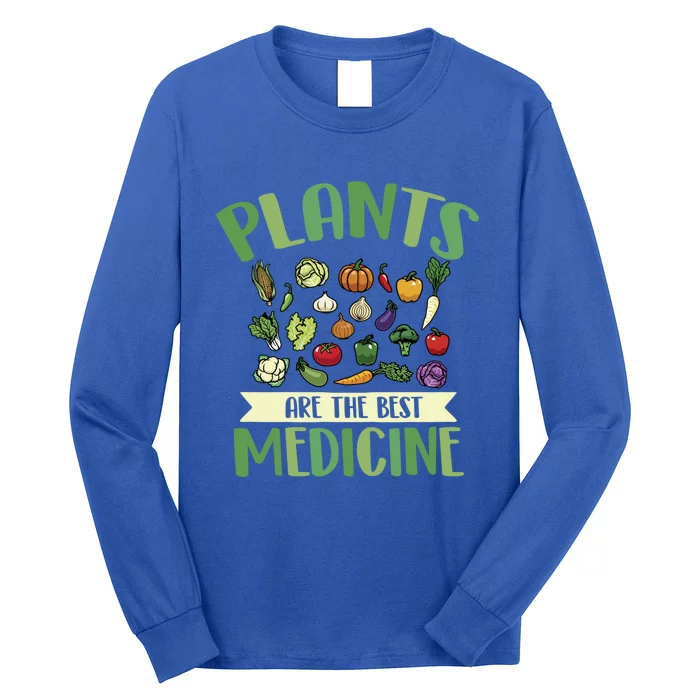 Plants Are The Best Medicine Meaningful Gift Long Sleeve Shirt