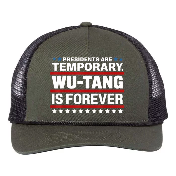 Presidents Are Temporary Is Forever Retro Rope Trucker Hat Cap