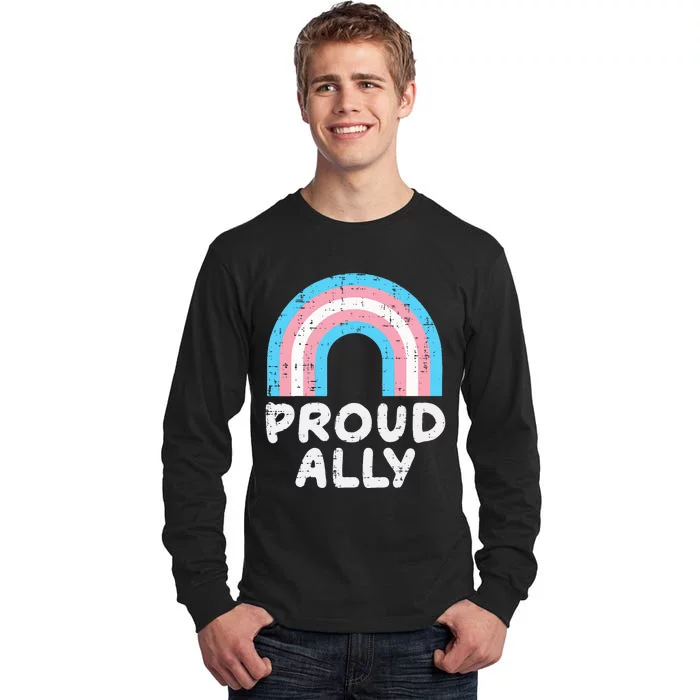 Proud Ally Transsexual Tall Long Sleeve T-Shirt