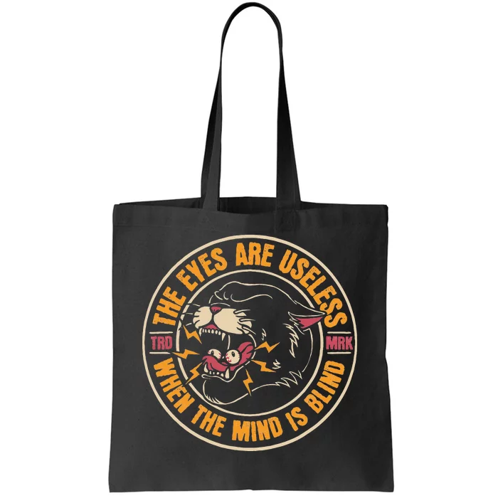 Panther American Traditional Tattoo Ink Old School Flash Tote Bag