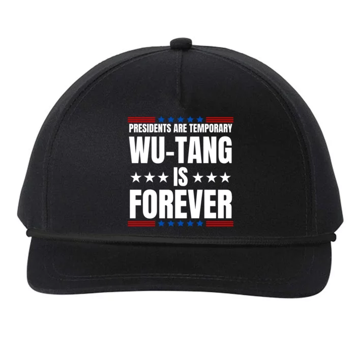 Presidents Are Temporary Wut Ang Is Forever 2024 Snapback Five-Panel Rope Hat