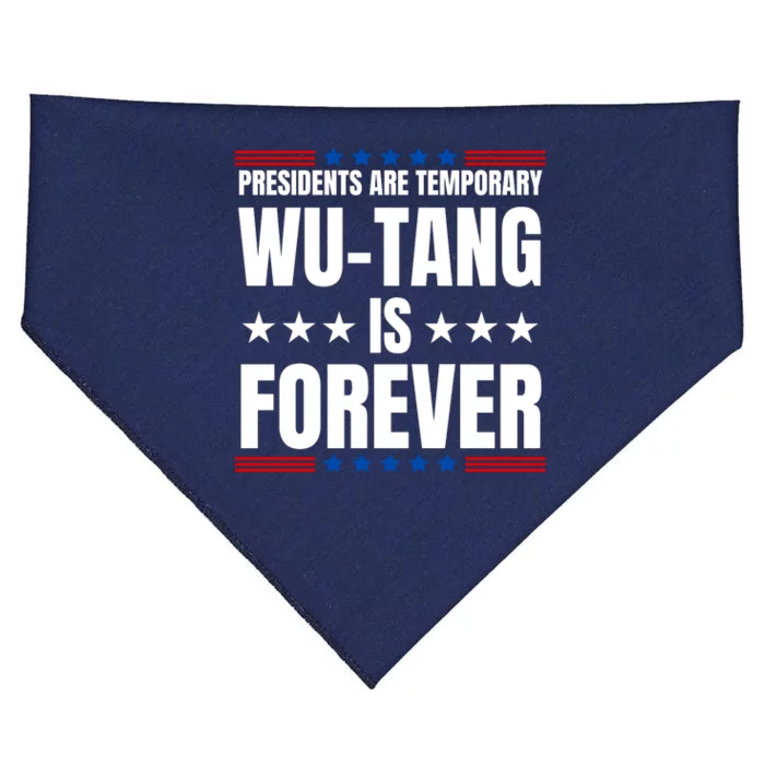 Presidents Are Temporary Wut Ang Is Forever 2024 USA-Made Doggie Bandana