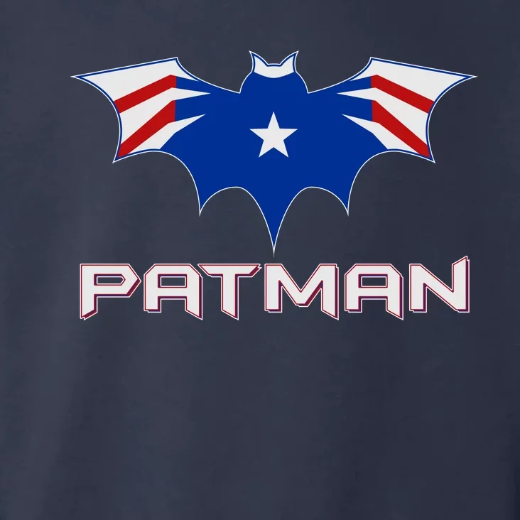 Patman New England Football Batman Logo Toddler Hoodie