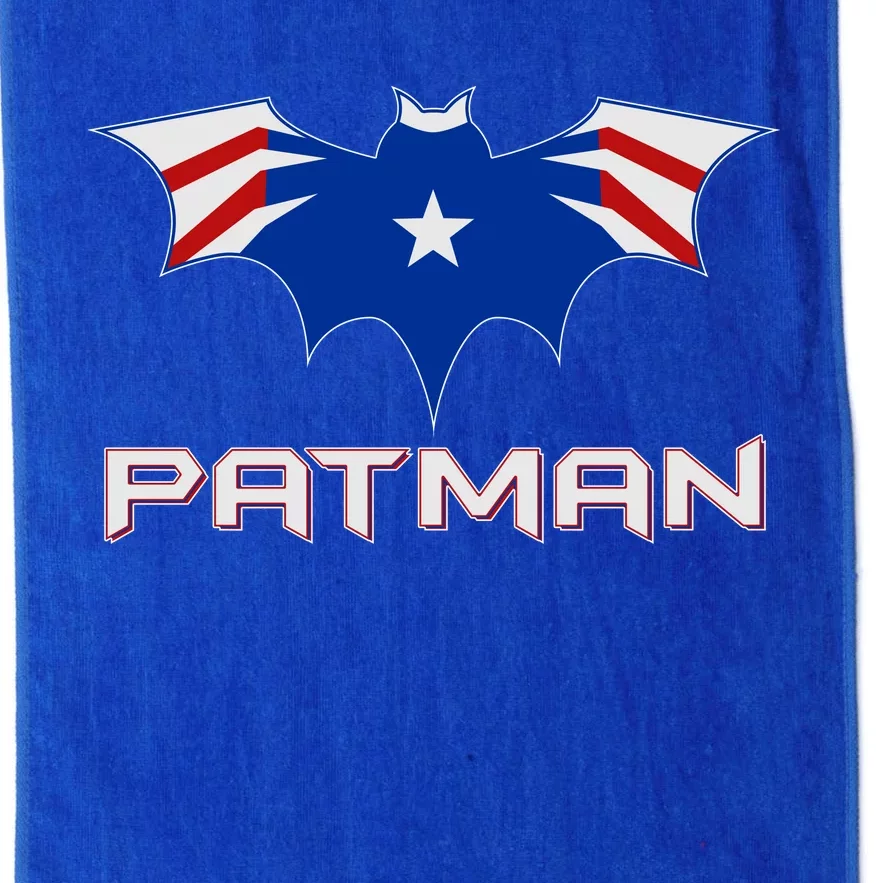 Patman New England Football Batman Logo Platinum Collection Golf Towel