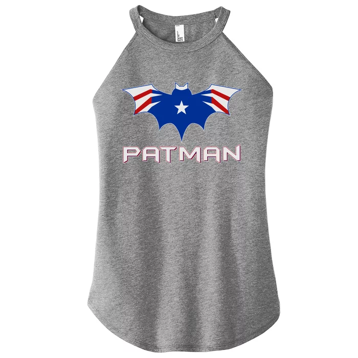 Patman New England Football Batman Logo Women’s Perfect Tri Rocker Tank