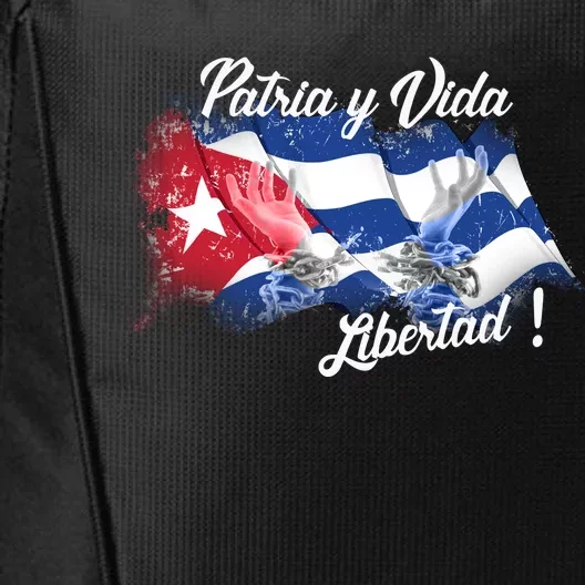 Patria Vida Libertad Cuba City Backpack