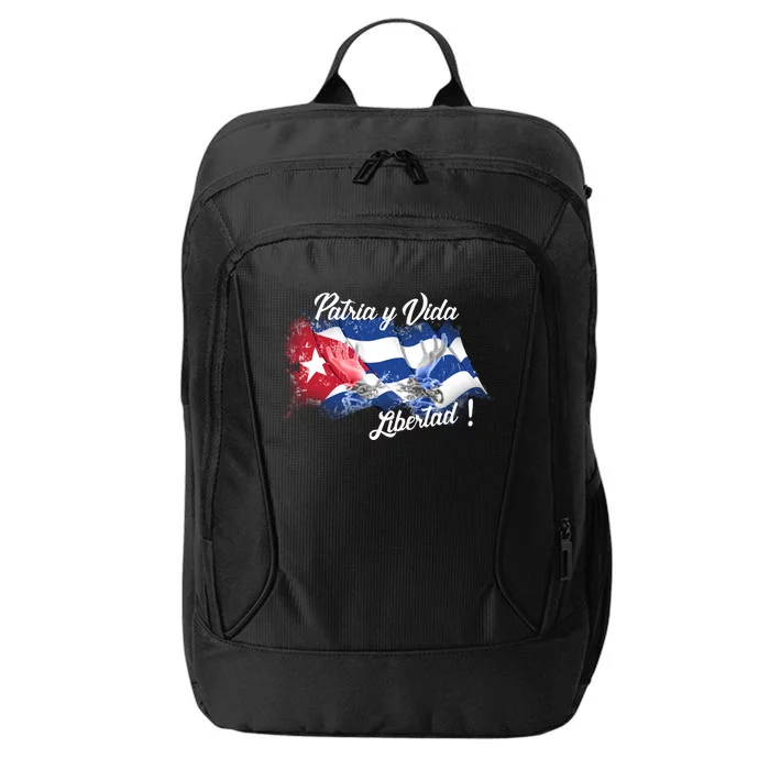 Patria Vida Libertad Cuba City Backpack