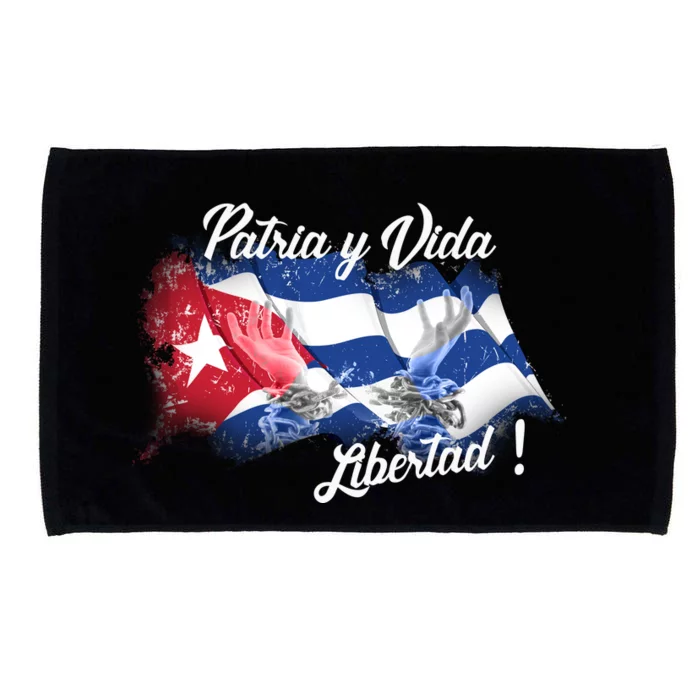 Patria Vida Libertad Cuba Microfiber Hand Towel