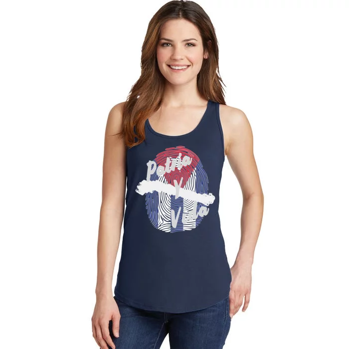 Patria Y Vida Cuba Cuban Freedom Movement Se Acabo Ladies Essential Tank