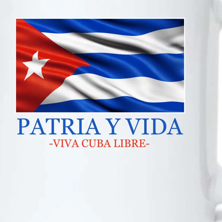 Patria Y Vida Viva Cuba Libre Black Color Changing Mug