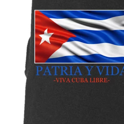 Patria Y Vida Viva Cuba Libre Doggie 3-End Fleece Hoodie