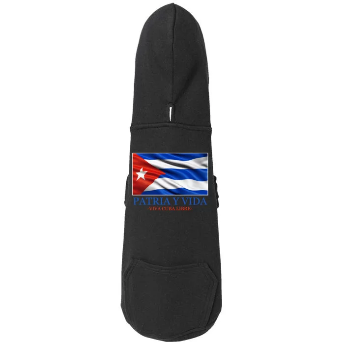 Patria Y Vida Viva Cuba Libre Doggie 3-End Fleece Hoodie