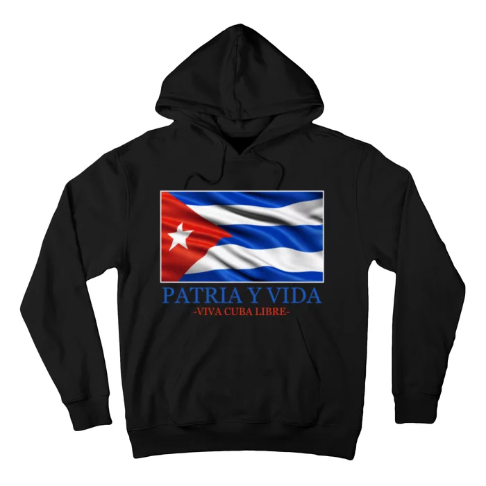 Patria Y Vida Viva Cuba Libre Hoodie