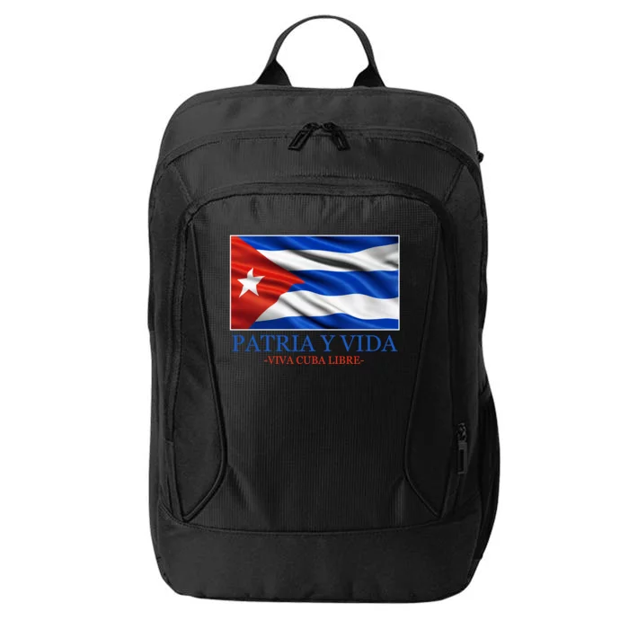 Patria Y Vida Viva Cuba Libre City Backpack