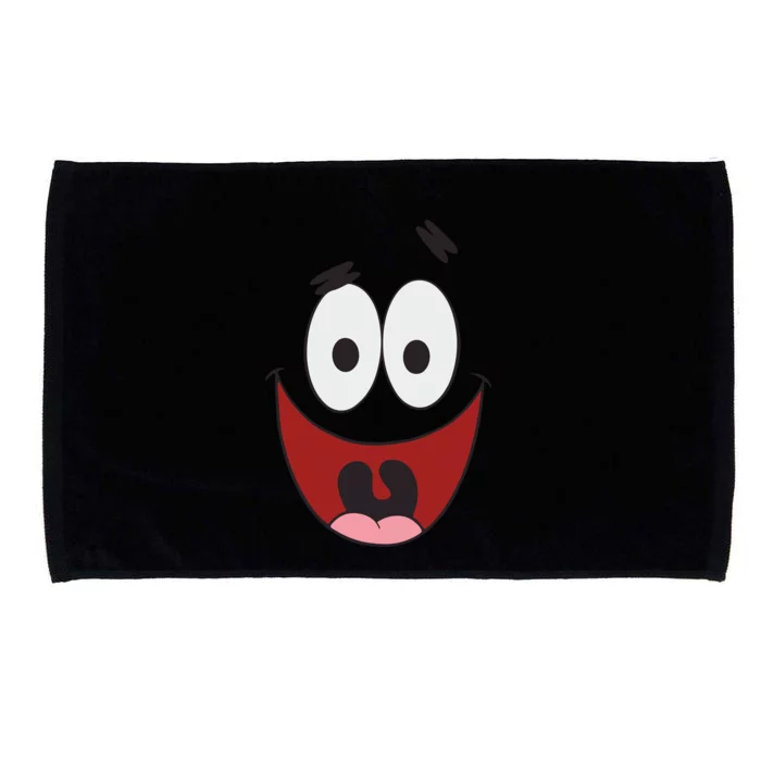 Patrick Cartoon Smile Face Microfiber Hand Towel