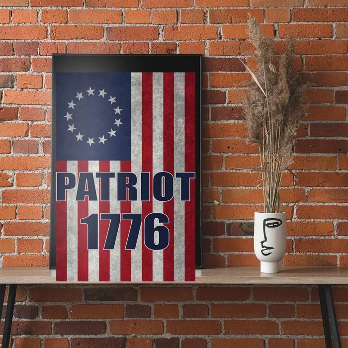 Patriot Betsy Ross Flag 1776 Poster