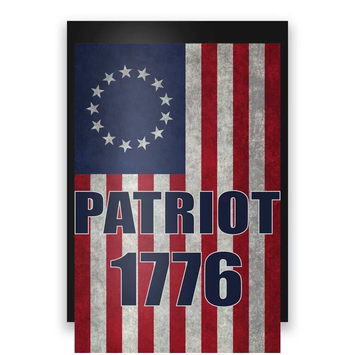 Patriot Betsy Ross Flag 1776 Poster