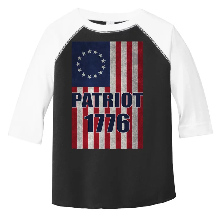 Patriot Betsy Ross Flag 1776 Toddler Fine Jersey T-Shirt