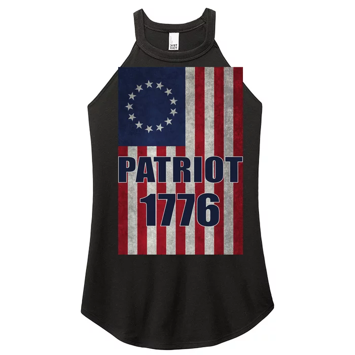 Patriot Betsy Ross Flag 1776 Women’s Perfect Tri Rocker Tank