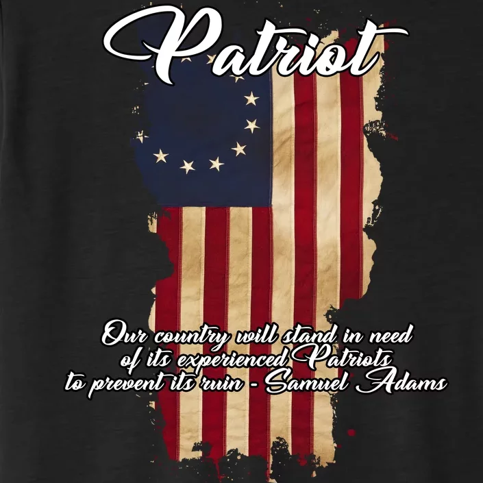 Patriot Founding Fathers Quote Betsy Ross Flag ChromaSoft Performance T-Shirt