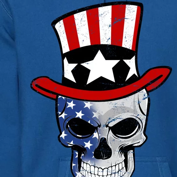 Patriot Skull Premium Hoodie