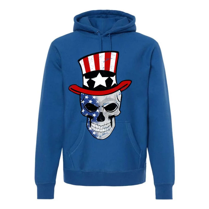 Patriot Skull Premium Hoodie